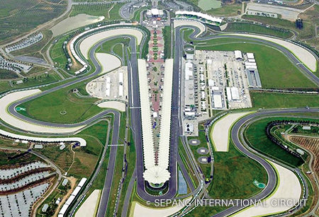 雪邦国际赛车场这个位于吉隆坡郊区的世界级赛道举办了马来西亚轮摩托车大奖赛以及官方的季前测试。