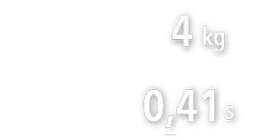 Maximale Nutzlast 4公斤标准Zykluszeit 0.41 s